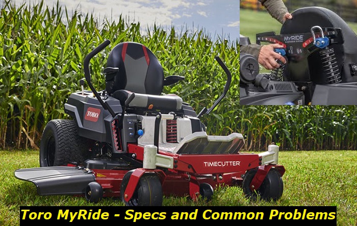 toro my ride specs problems